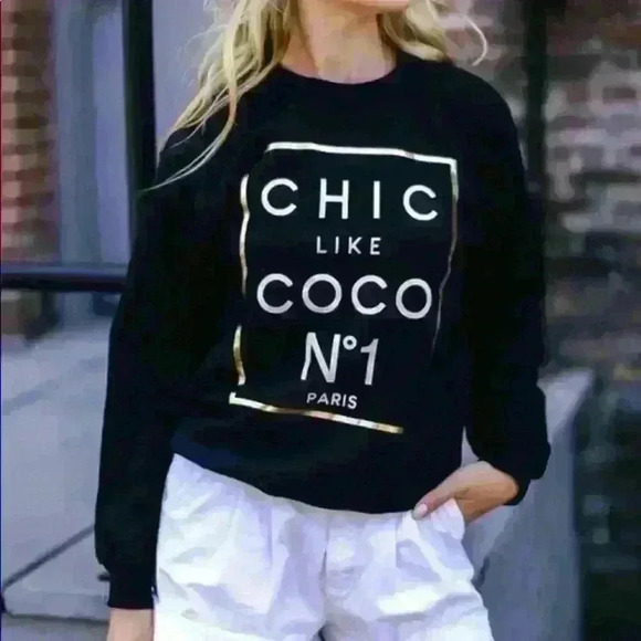 Chic Like Coco Cozy Sweatshirts - Picture 2 of 3